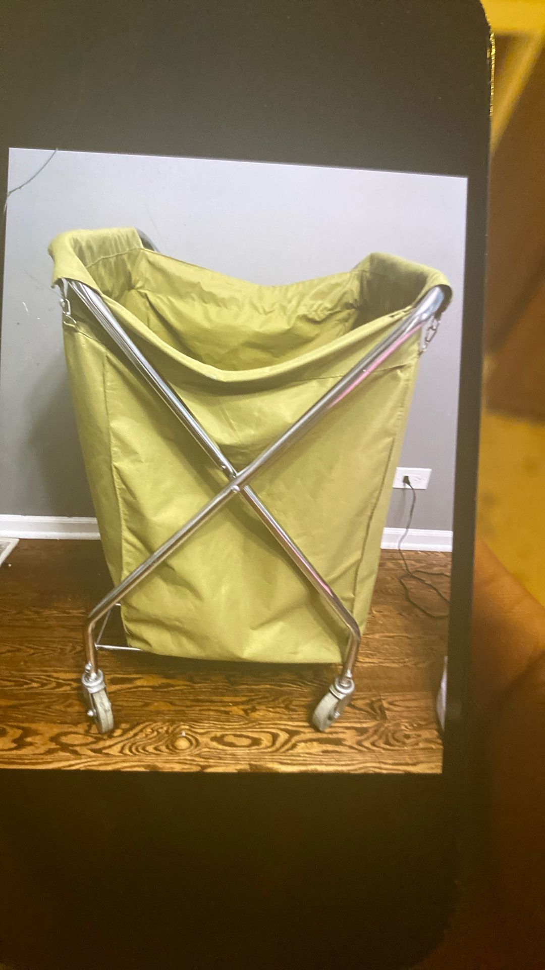 If we’re storing clothes. Hampers