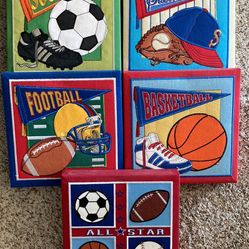 Canvas Sports Plaques
