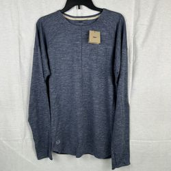 Nike Yoga Dri Fit Long Sleeve Performance Shirt Mens Large New With Tags 