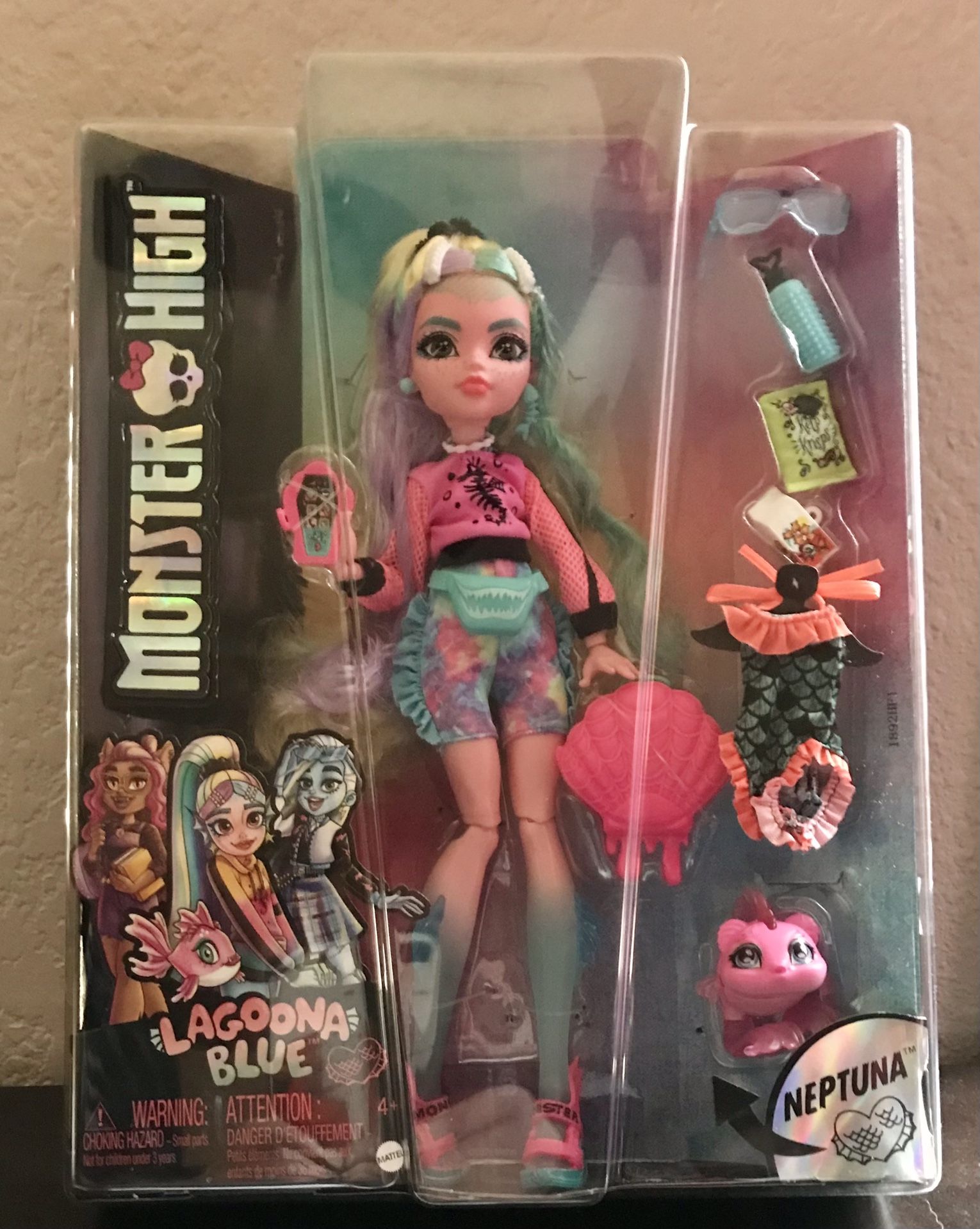 Monster High Lagoona Blue 2022 Reboot G3 Generation 3 NEW & Sealed!