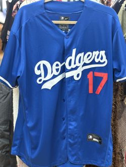 Shohei Ohtani #17 Dodgers Jersey – Blue – Size 44