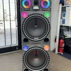 Bluetooth Party Speaker – Dynamic LED Light Show 