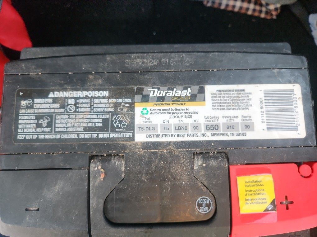 Duralast Gold Battery