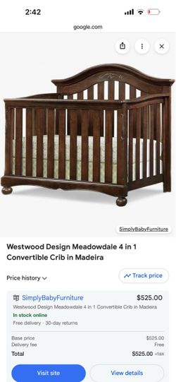 Wooden Crib