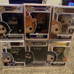 Funko Pop Lot Anime Bundle 