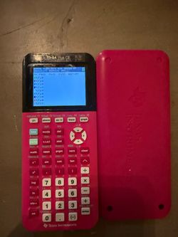 Texas Instruments TI-84 Plus CE Color Graphing Calculator, Positively Pink