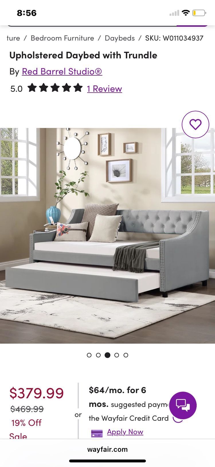 Trendle Twin Size Bed (frame Only)