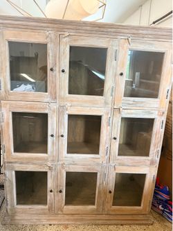 Rustic Storage Cabinet
