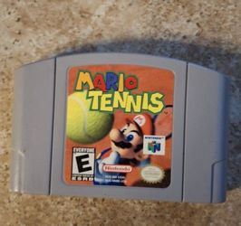 Mario Tennis Nintendo 64 Cartridge