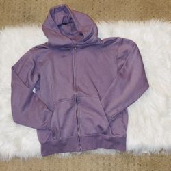 Purple Zip up Hoodie