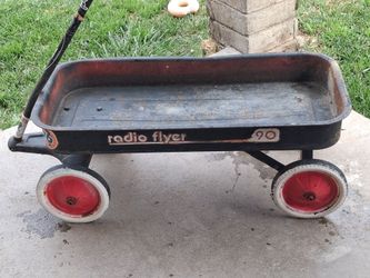 Radio flyer wagon rat rod