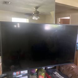 Pioneer 50” 4k TV With Entertainment Stand