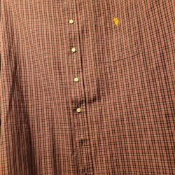 3xl Red Polo Button Down  Shirt In Nice Condition 