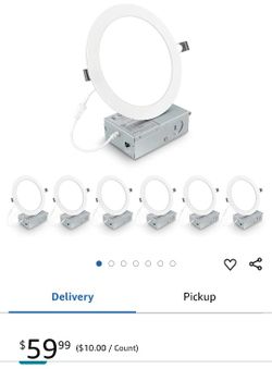 7 Inch Recessed Light 6 Pack