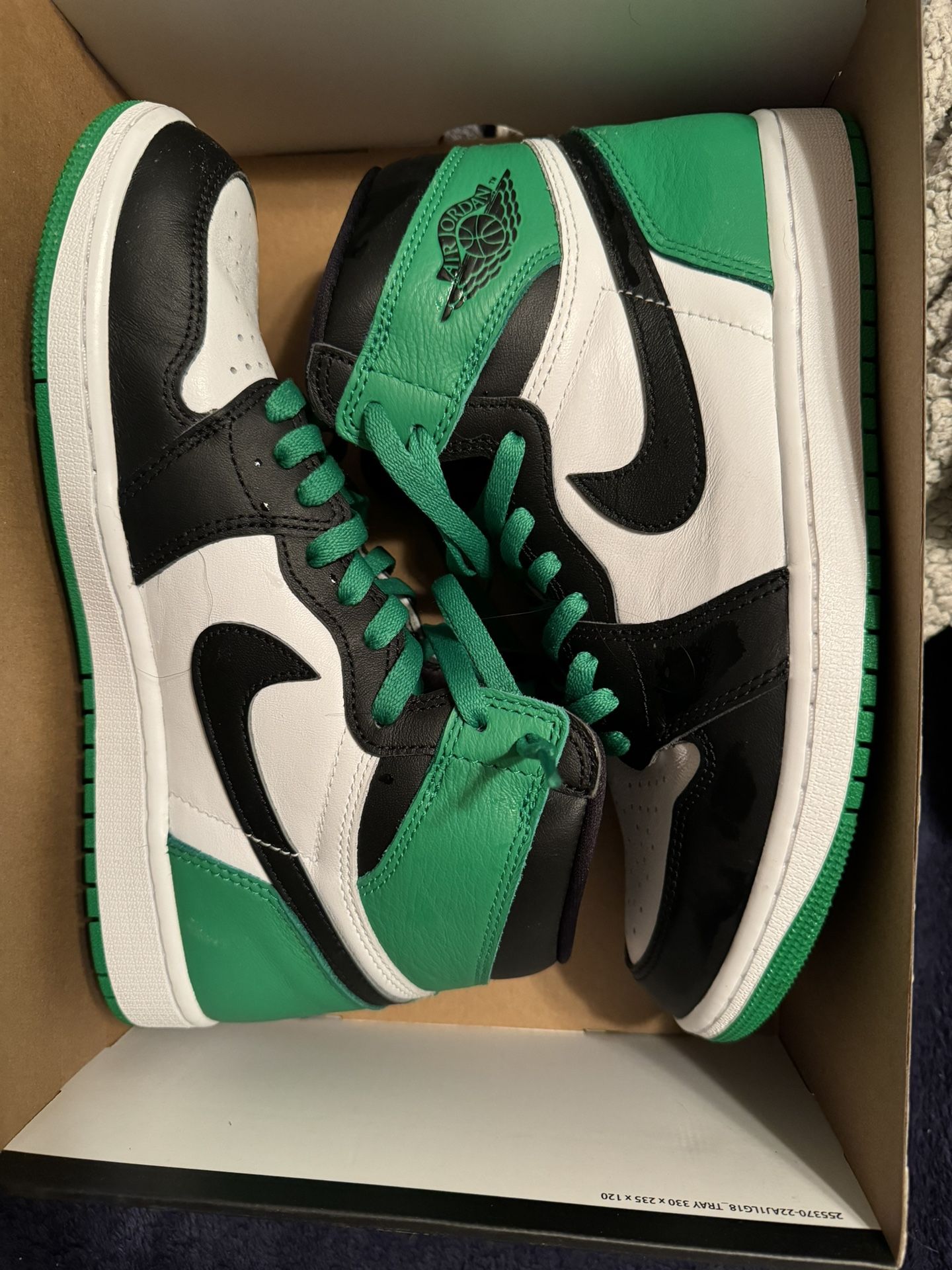 Lucky Green Jordan 1 High Size 9