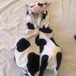 Baby Costumes  Pink Black And White Baby Cow 3/6 Months 