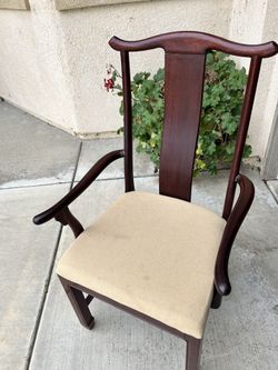 rosewood Asian Style Arm Chair