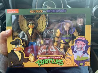 Neca TMNT Ace Duck and Mutagen Man