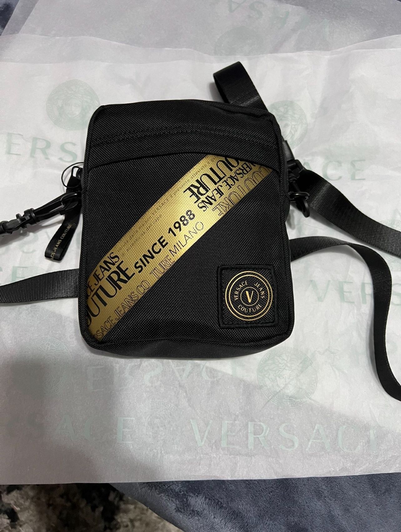 VERSACE CROSS BODY BAG NEW W/TAGS