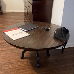 round coffee table