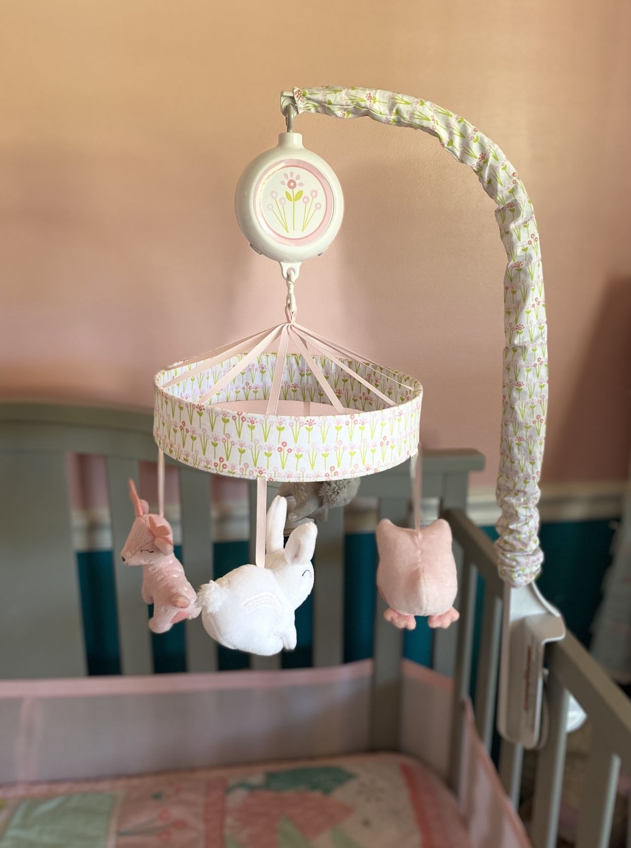 Crib mobile hotsell forest frolic