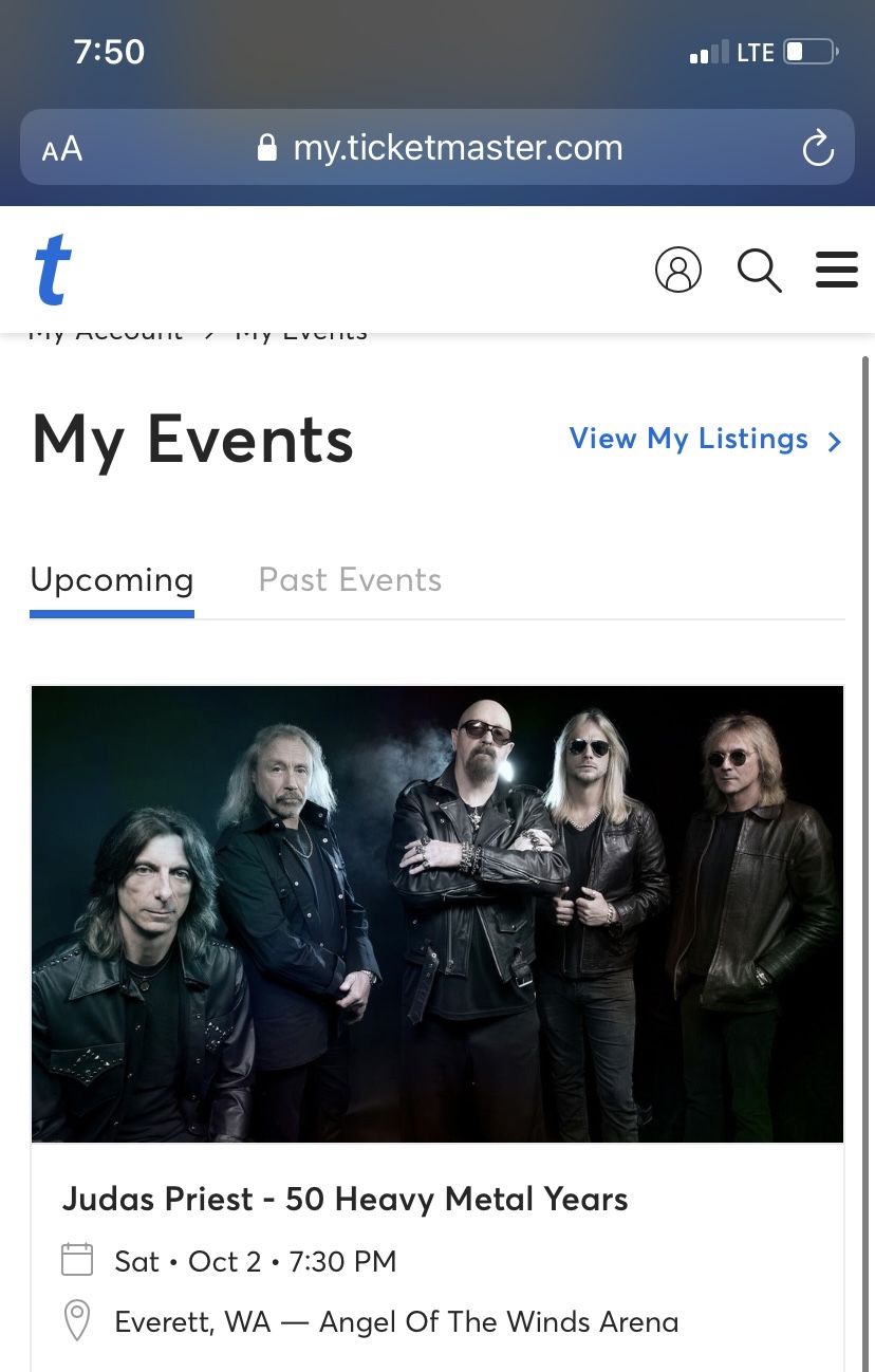 Judas Priest Tickets