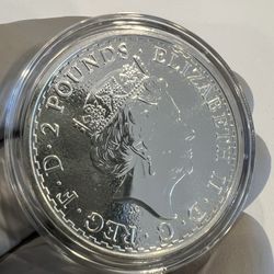 1 Oz Fine Silver Round - 2017 Britannia 