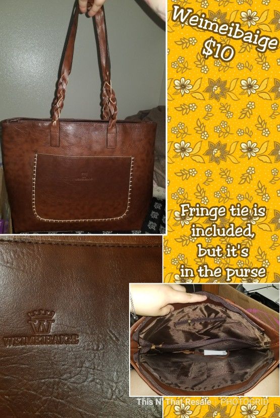 Weimeibaige leather bag