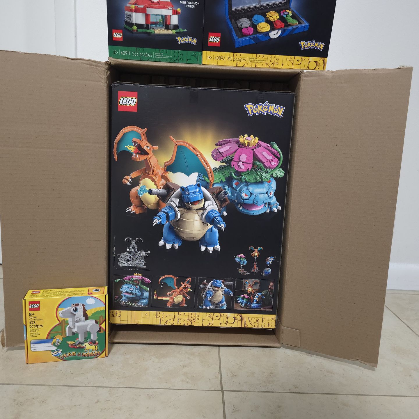Pokemon lego complete set