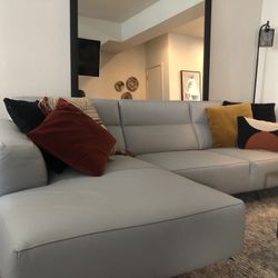 Italian Leather Sectional