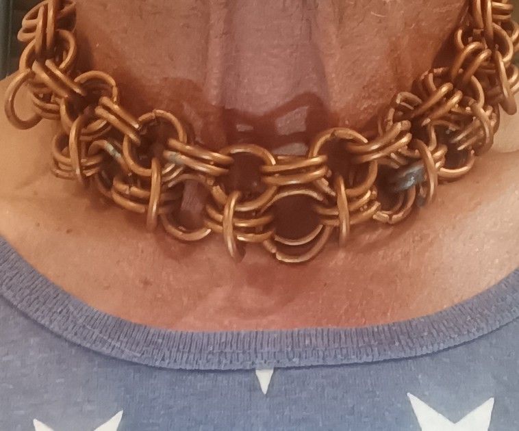 Copper Choker Necklace