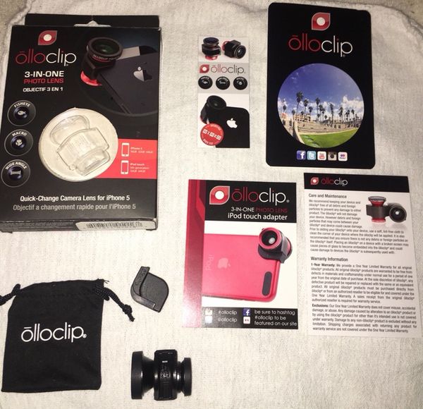 Ollo Clip 3 Diffe Camera Lens Iphone 5 Attachment For In Open In The Continue To Mobile Website