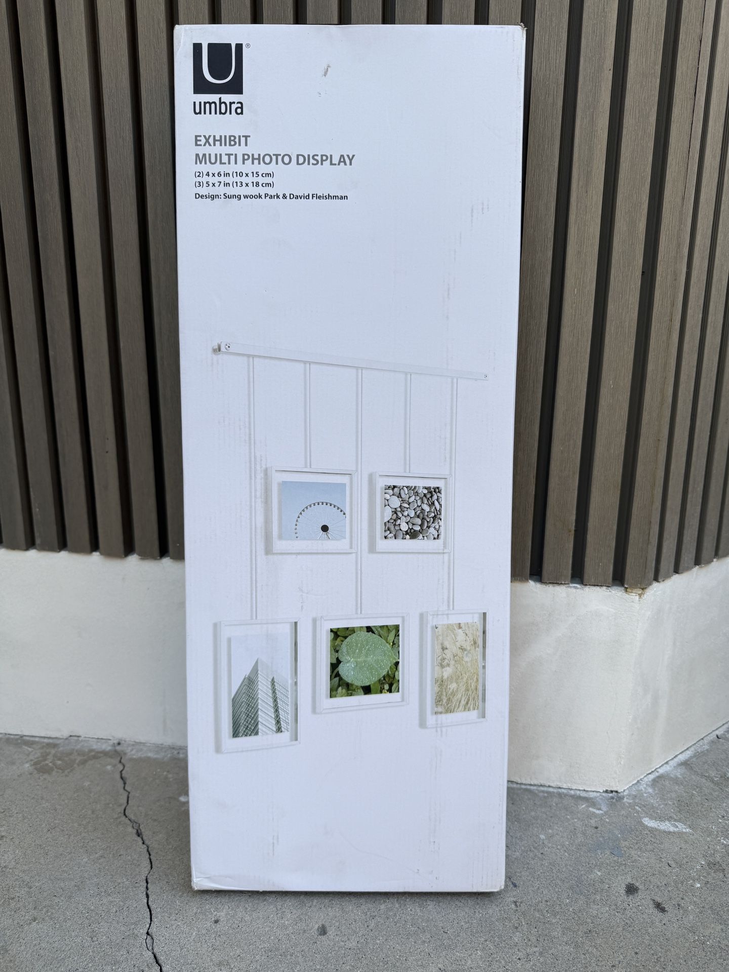 Umbra Exhibit Gallery Picture Frames in White (set of 5)