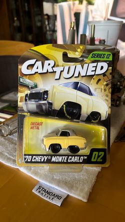 Car tuned 70 Chevy Monte Carlo series 12 diecast