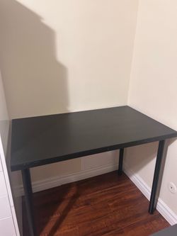 Black table