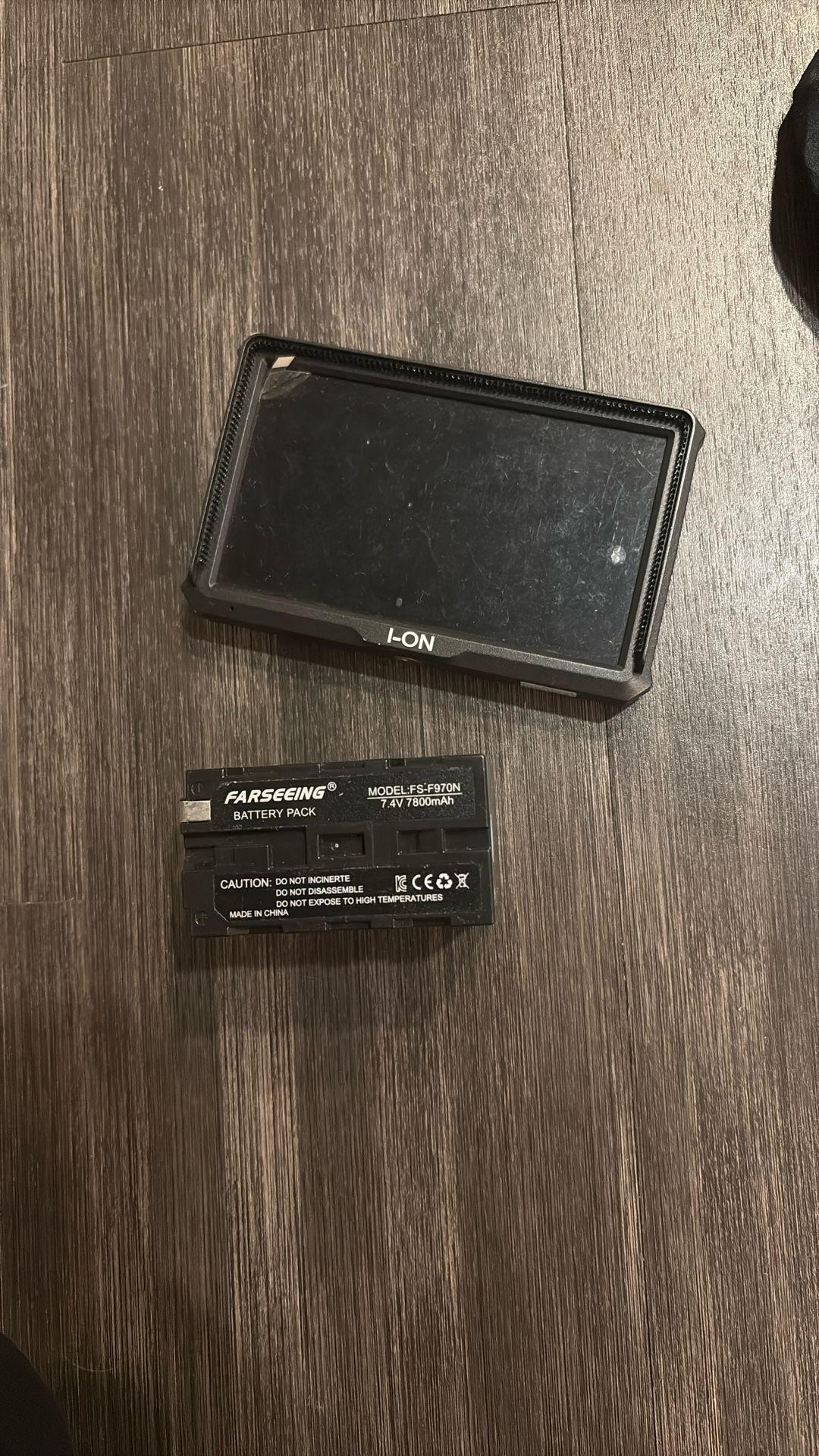 Ion Display With Battery