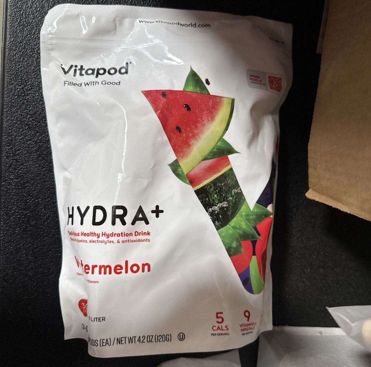 Vitapod Hydra+ Watermelon Hydration Drink Mix Pods 30 Pack