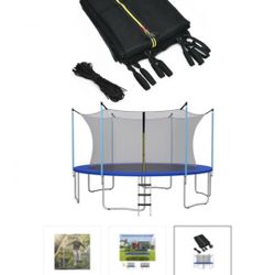 Replacement
Weather-Resistant
Trampoline Safety
Enclosure Net-8 Ft