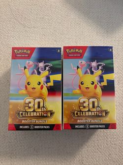 30th Anniversary Pokemon booster bundle