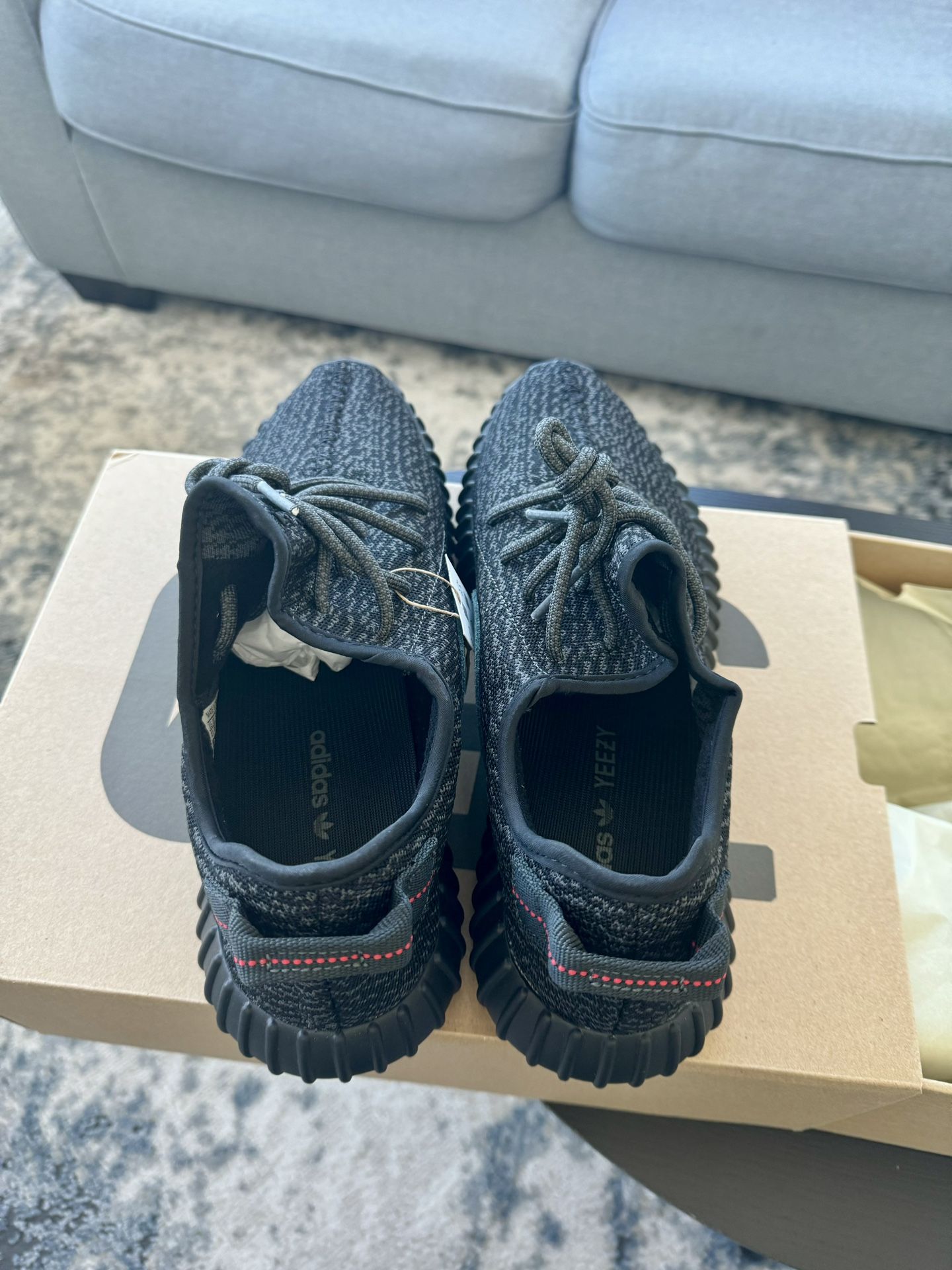 Adidas Yeezy 350 Pirate Black - Size 13.5