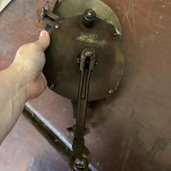 PRAIRIE TOOL CO. HAND CRANK BENCH GRINDER
