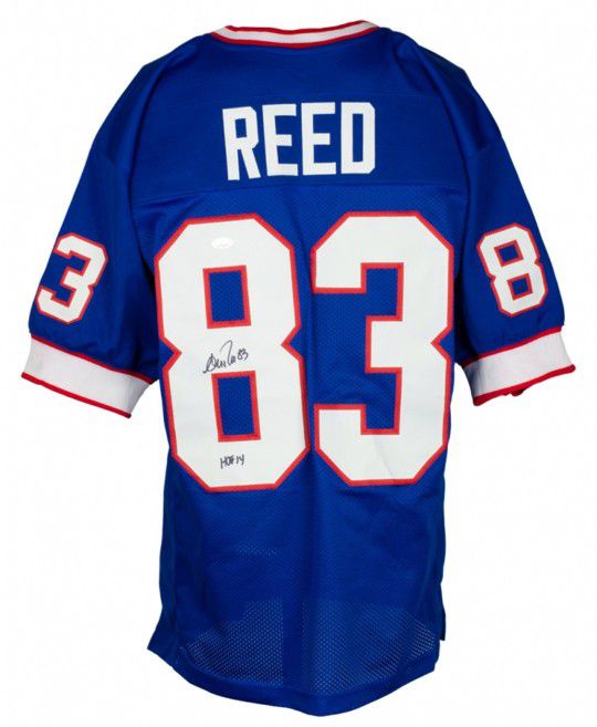 Andre Reed Signed Jersey Inscribed "HOF 14" (JSA)

Buffalo Bills

