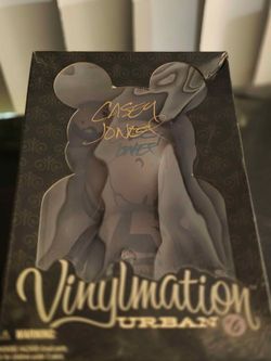 Disney Vinylmation Urban Series Casey Jones Signed Figure
