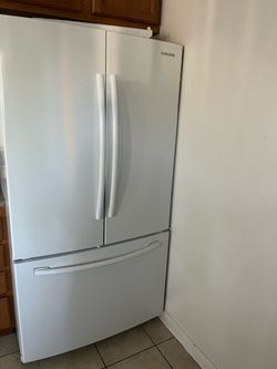 Samsung white refrigerator