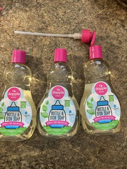 Dapple Baby Bottle And Dish Soap (3 Pack) 