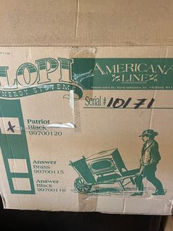 Lopi Patriot Wood stove NEW