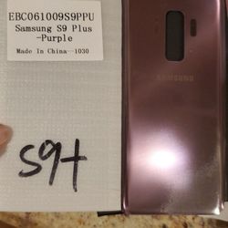 Samsung S9 Plus Back Cover. Purple