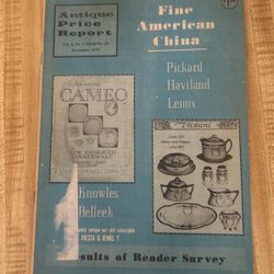 Antique Price Book