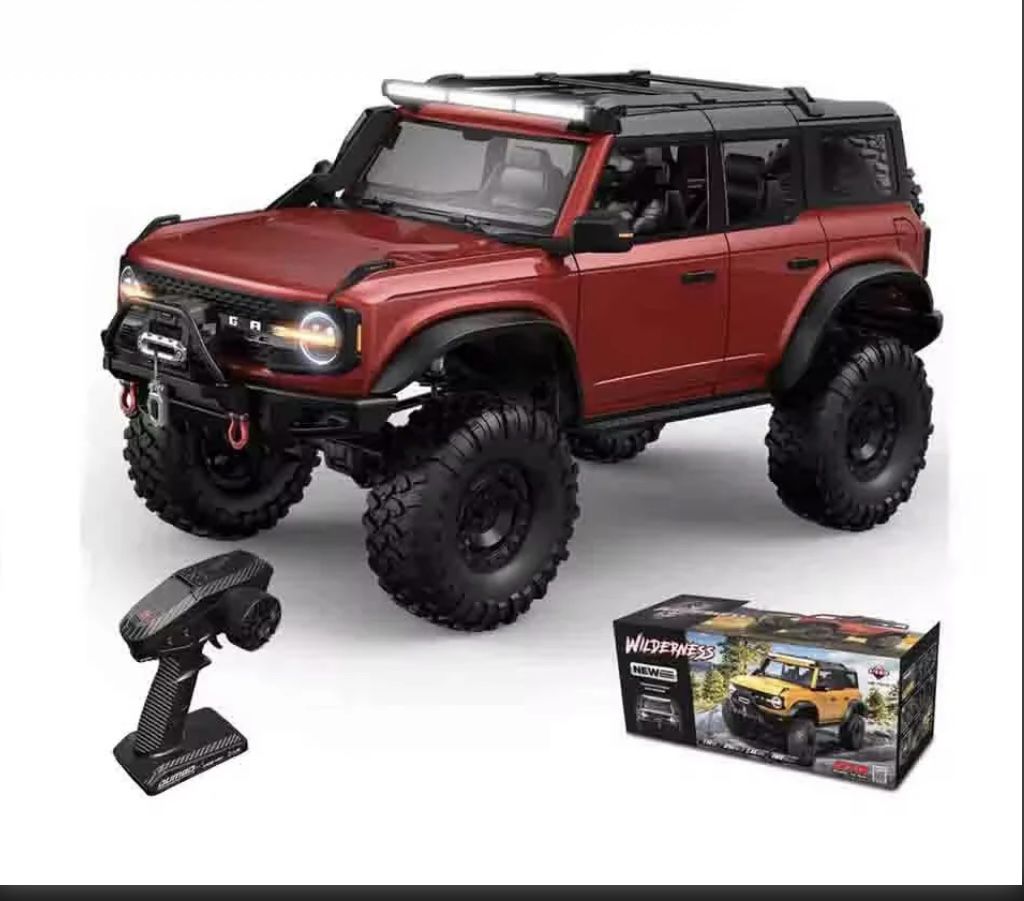 NEW Upgrades 2025 HB R001 Bronco with electric winch 1/10 4WD Remote Control Off-road Vehicle Electric Model RC Climbing