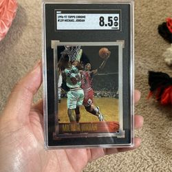 Michael Jordan Topps Chrome 